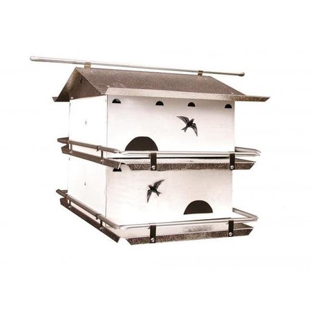 BIRDS CHOICE Birds Choice PMW2 Watersedge Purple Martin House; 2 Floor & 4 Room Suite PMW2